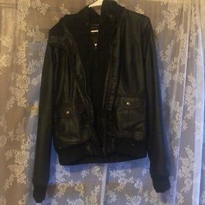 Obey Leather Jacket